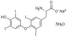 PI-15314 L-Thyroxine sodium pentahydrate (55-03-8)