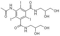 PI-15428 5-(Acetylamino)-N,N'-bis(2,3-dihydroxypropyl)-2,4,6-triiodo-1,3-benzenedicarboxamide (31127-80-7)