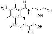 PI-15429 5-Amino-N,N'-bis(2,3-dihydroxypropyl)-2,4,6-triiodo-1,3-benzenedicarboxamide (76801-93-9)
