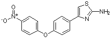 PI-15495 4-[4-(4-Nitrophenoxy)phenyl]thiazol-2-ylamine (Not available)