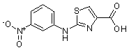 PI-15497 2-(3-Nitrophenylamino)thiazole-4-carboxylic acid (Not available)