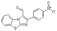 PI-15501 2-(4-Nitrophenyl)benzo[d]imidazo[2,1-b]thiazole-3-carbaldehyde (Not available)