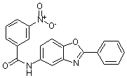 PI-15504 3-Nitro-N-(2-phenylbenzooxazol-5-yl)benzamide (Not available)