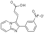 PI-15518 3-[2-(3-Nitrophenyl)imidazo[1,2-a]pyridin-3-yl]acrylic acid (Not available)