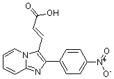 PI-15519 3-[2-(4-Nitrophenyl)imidazo[1,2-a]pyridin-3-yl]acrylic acid (Not available)