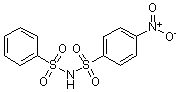PI-15564 4-Nitro-N-(phenylsulfonyl)benzenesulfonamide (Not available)