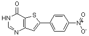 PI-15569 6-(4-Nitrophenyl)-3H-thieno[3,2-d]pyrimidin-4-one (Not available)