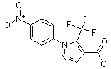 PI-15578 1-(4-Nitrophenyl)-5-(trifluoromethyl)pyrazole-4-carbonyl chloride (175137-36-7)
