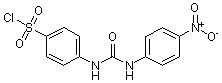 PI-15581 4-[3-(4-Nitrophenyl)ureido]benzenesulfonyl chloride (Not available)