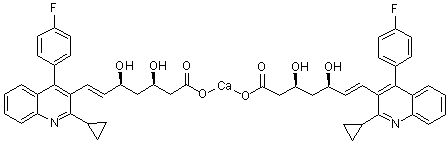 PI-15849 Pitavastatin calcium (147526-32-7)