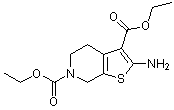 PI-15863 2-Amino-4,7-dihydro-5H-thieno[2,3-c]pyridine-3,6-dicarboxylic acid 3,6-diethyl ester (Not available)