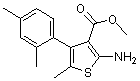PI-15876 2-Amino-4-(2,4-dimethylphenyl)-5-methylthiophene-3-carboxylic acid methyl ester (351156-17-7)