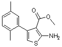 PI-15878 2-Amino-4-(2,5-dimethylphenyl)thiophene-3-carboxylic acid methyl ester (350990-26-0)