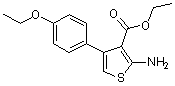 PI-15887 2-Amino-4-(4-ethoxy-phenyl)thiophene-3-carboxylic ethyl ester (Not available)