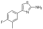 PI-15924 2-Amino-4-(4'-fluoro-3'-methyl)phenylthiazole (Not available)