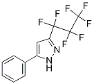 PI-15980 3-(Heptafluoro-1-propyl)-5-phenylpyrazole (54864-78-7)
