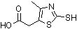 PI-16051 2-Mercapto-4-methyl-1,3-thiazol-5-yl-acetic acid (34272-64-5)