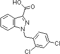 PI-16573 1-[(2,4-Dichlorophenyl)methyl]-1H-indazole-3-carboxylic acid (50264-69-2)