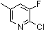 PI-16765 2-Chloro-3-fluoro-5-methylpyridine (34552-15-3)