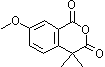 PI-16777 4,4-Dimethyl-7-methoxyisochroman-1,3-dione (55974-25-9)