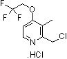 PI-16798 2-Chloromethyl-3-methyl-4-(2,2,2-trifluoroethoxy)pyridine hydrochloride (127337-60-4)