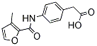PI-17022 (4-[(3-methyl-furan-2-carbonyl)-amino]-phenyl)-acetic acid (332129-63-2)
