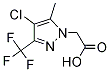 PI-17025 (4-Chloro-5-methyl-3-trifluoromethyl-pyrazol-1-yl)-acetic acid (378758-70-4)