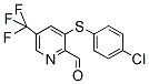 PI-17421 3-[(4-Chlorophenyl)thio]-5-(trifluoromethyl)pyridine-2-carbaldehyde (264924-39-2)