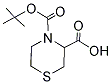 PI-17512 4-(tert-Butoxycarbonyl)thiomorpholine-3-carboxylic acid (128453-98-5)