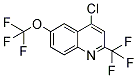 PI-17585 4-Chloro-6-(trifluoromethoxy)-2-(trifluoromethyl)quinoline (503148-24-1)