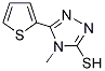 PI-17611 4-Methyl-5-(2-thienyl)-4H-1,2,4-triazole-3-thiol (68744-66-1)