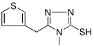 PI-17612 4-Methyl-5-(3-thienylmethyl)-4H-1,2,4-triazole-3-thiol (262610-50-4)
