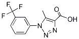 PI-17721 5-Methyl-1-[3-(trifluoromethyl)phenyl]-1H-1,2,3-triazole-4-carboxylic acid (499771-21-0)