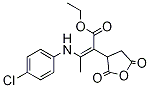 PI-17874 Ethyl 3-(4-chloroaniline)-2-(2,5-dioxotetrahydrofuran-3-yl)but-2-enoate (216876-53-8)
