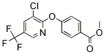 PI-17908 Methyl 4-([3-chloro-5-(trifluoromethyl)-2-pyridinyl]oxy)benzenecarboxylate (7382-40-3)