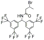 PI-17934 N1-Di[3,5-Di(Trifluoromethyl)phenyl]methyl-3-bromobutanamide (680579-72-0)