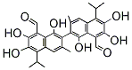 PI-18449 2,2'-bi[8-Formyl-1,6,7-trihydroxy-5-isopropyl-3-methylnaphthalene] (303-45-7)