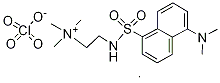 PI-18475 Dimethylaminonaphthalene-5-sulfonamido-ethyltrimethylammonium perchlorate (33423-98-2)