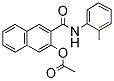 PI-18630 2-[N-(O-Methylphenyl)carbamoyl]-3-naphthyl acetate (528-66-5)