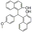 PI-18813 1-[(2-Hydroxy-1-naphthyl)(4-methoxyphenyl)methyl]-2-naphthol (66595-89-9)