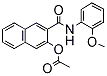 PI-18847 2-(N-O-Methoxyphenyl)carbamoyl-3-naphthyl acetate (7128-79-2)