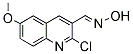 PI-18982 2-Chloro-6-methoxyquinoline-3-carbaldehyde oxime (93299-50-4)