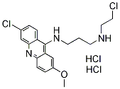 PI-19191 6-Chloro-9-(3-N-(2-chloroethyl-amino)propylamino-2-methoxyacridine dihydrochloride (17070-45-0)