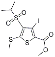 PI-19215 Methyl 3-iodo-4-(isopropylsulfonyl)-5-(methylthio)thiophene-2-carboxylate (175202-13-8)