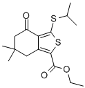 PI-19218 Ethyl 3-(isopropylthio)-6,6-dimethyl-4-oxo-4,5,6,7-tetrahydrobenzo[c]thiophene-1-carboxylate (175202-44-5)