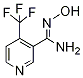 PI-19223 4-(Trifluoromethyl)pyridine-3-carboxyamide oxime (175204-85-0)