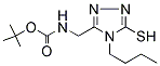 PI-19416 tert-Butyl N-[(4-butyl-5-mercapto-4H-1,2,4-triazol-3-yl)methyl]carbamate (306935-47-7)