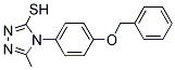 PI-19418 4-[4-(Benzyloxy)phenyl]-5-methyl-4H-1,2,4-triazole-3-thiol (306936-82-3)