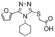 PI-19462 (4-Cyclohexyl-5-furan-2-yl-4H-[1,2,4]triazol-3-ylsulfanyl)-acetic acid (337487-27-1)