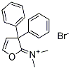 PI-19514 (3,3-Diphenyldihydrofuran-2-ylidine)dimethylammonium bromide (37743-18-3)